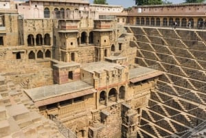 Jaipur nach Agra über abhaneri & fatehpur Sikri ein Weg Taxi