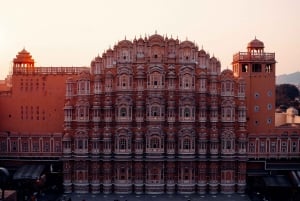 Jaipur-tur (Den rosa byen) med bil fra Delhi - alt inkludert