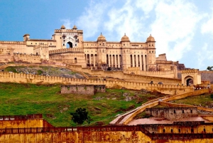 Jaipur : Transfer till Agra via Chand Baori och Fatehpur Sikri
