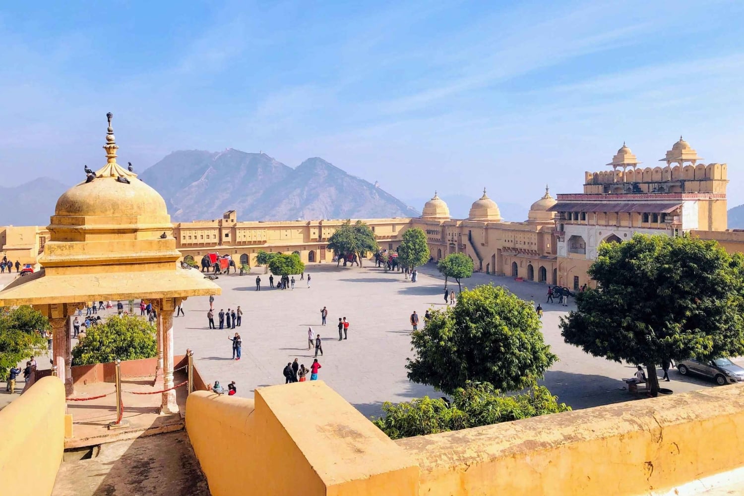 Passeio de Tuk Tuk ou táxi em Jaipur