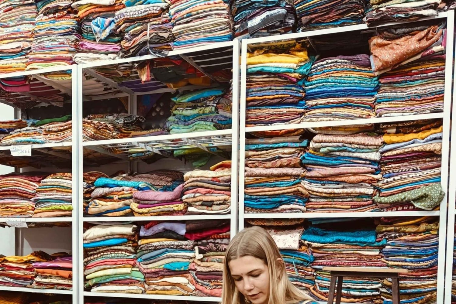 Jaipur: Tuk tuk -ostoskierros, jossa on taidepajoja ja basaari