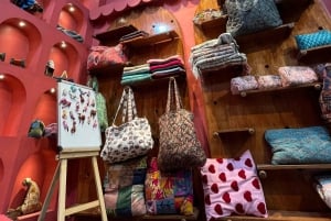 Jaipur: winkelen met een tuktuk, kunstworkshops en bazaar