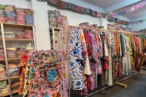 Jaipur: winkelen met een tuktuk, kunstworkshops en bazaar