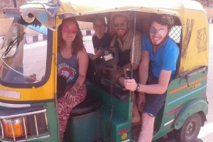 Jaipur: Tuk Tuks morgonäventyr, sightseeing och lokala pärlor