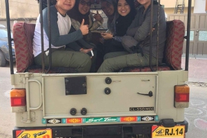 Jaipur: Dorf-Jeep-Safari in offenen Jeeps