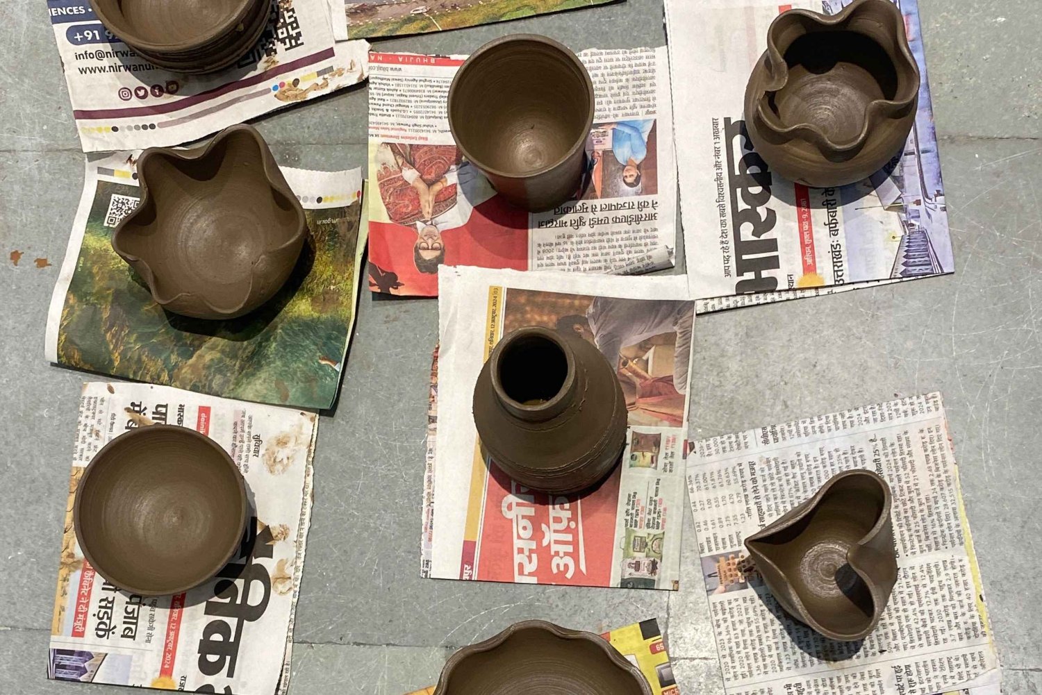 Jaipur: Experiência de olaria de roda no Studio Berõ