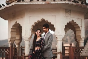 Vanuit Delhi: Privétour langs de hoogtepunten van Jaipur met 5* lunch