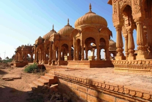 Jaisalmer: Bada Bagh Sunset Tour with Private Transfer