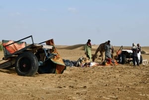 Jaisalmer: Ökenläger med kamelridning och kulturföreställning