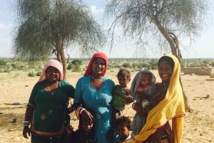 Jaisalmer: Half-Day Camel Tour with Dinner