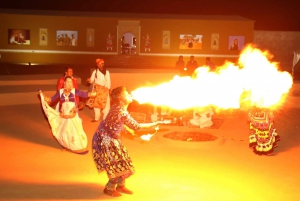 Jaisalmer: Half-Day Desert Safari with Camel Ride and Dinner