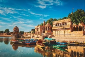 Jaisalmer: Half-Day Desert Safari with Camel Ride and Dinner