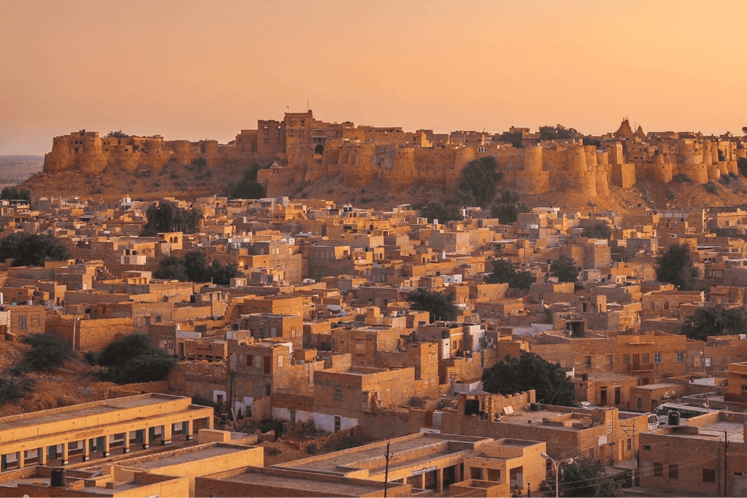 Tour a piedi del patrimonio di Jaisalmer con una guida esperta