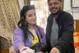 ジャイサルメール：朝の屋台の食べ物食べ歩き、黄金の街と砦ツアーをご案内します