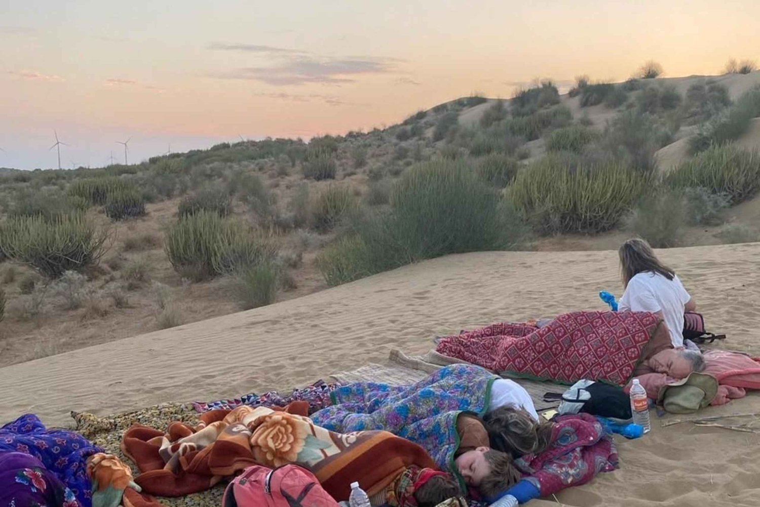 Jaisalmer: Övernattning på ökensafari med kamelridning