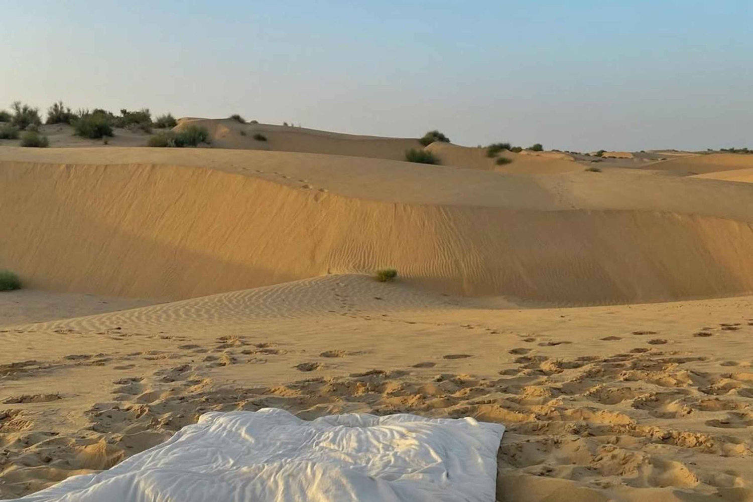 Jaisalmer: Övernattning på ökensafari med kamelridning