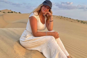 Jaisalmer: Övernattning på ökensafari med kamelridning