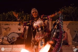 Jaisalmer: Romantisk natt med lyxig ökencamping