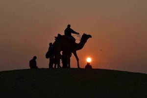 Jaisalmer: Village tour, camel ride, cultural show with stay