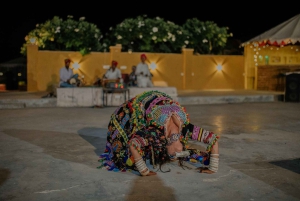 Giro in cammello e in jeep, serata musicale nel campo di lusso del deserto