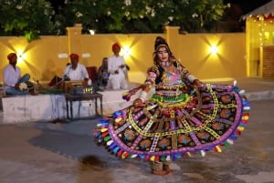 Jaisalmer: Jeep Safari, Camel Ride, Dinner and Folk Dance