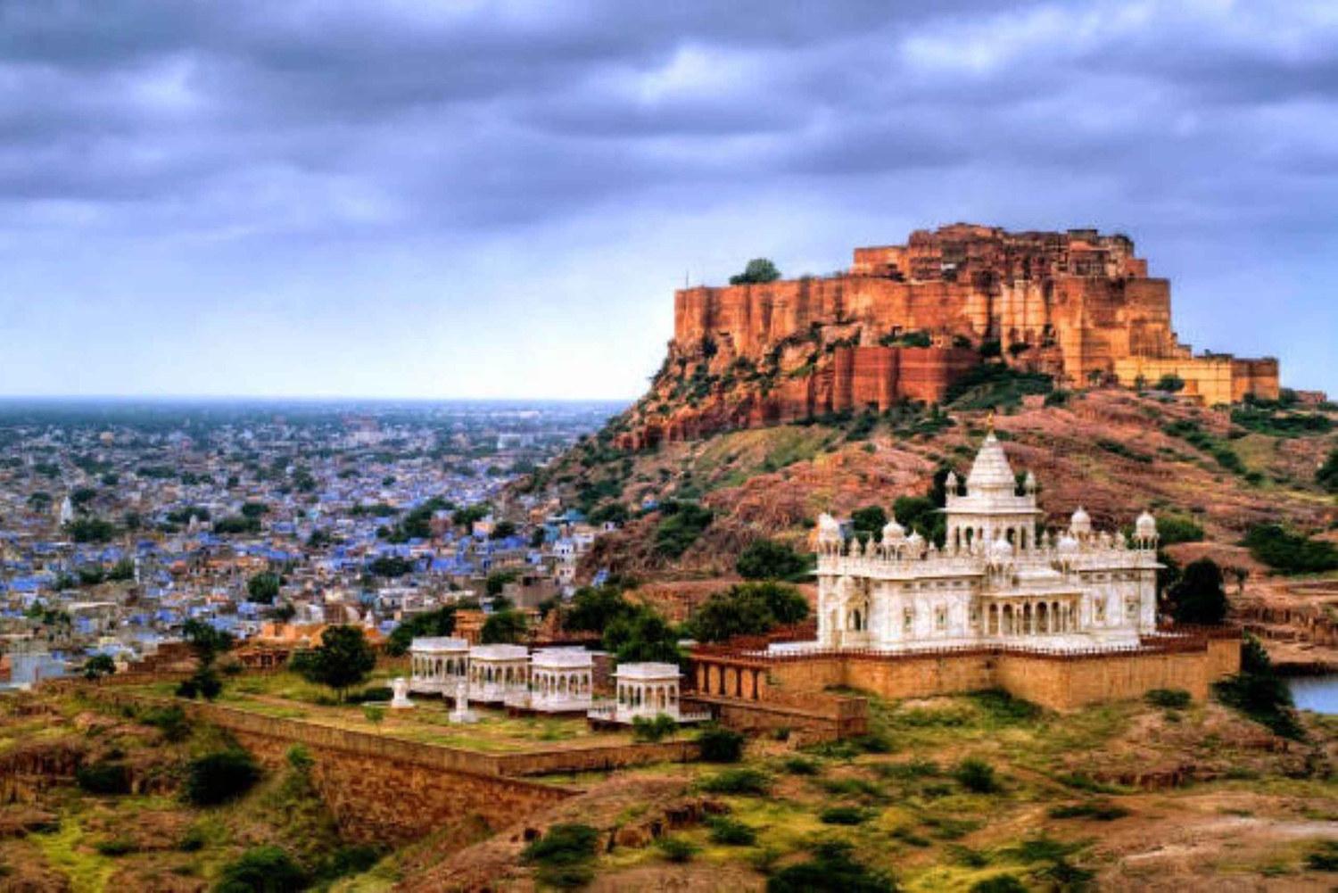 Jodhpur : visite guidée de 2 jours avec entrée au fort de Mehrangarh