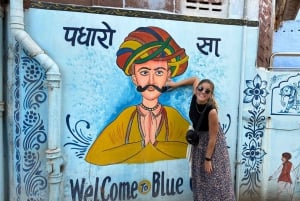 tour a piedi della città blu di jodhpur con guida
