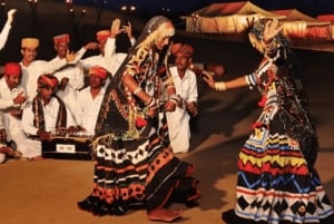 Jodhpur Kamelen- en jeepsafari met zonsondergang, volksdans en diner