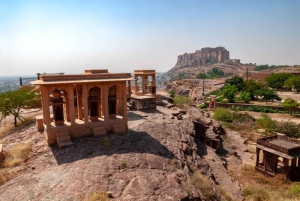 Jodhpur: Privat dagstur till Mehrangarh-fortet och den blå staden