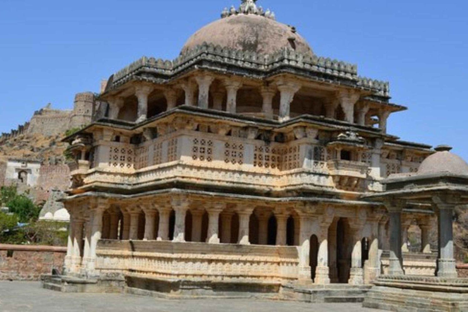 Kumbhalgarh Fort & Ranakpur Jain Temple-tur fra Udaipur