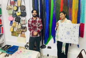 Luxury Tie-Dye & Block Print Workshop in Udaipur