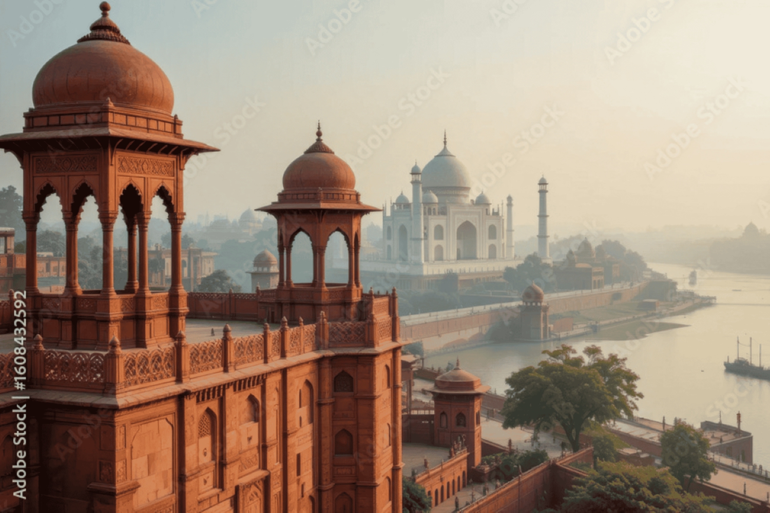 Mumbai: Taj Mahal-Tagestour mit Flugticket