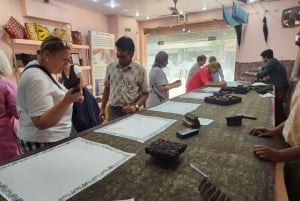 Jaipur: Block Printing Workshop In the Heart of City Center