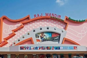 Rondleiding door het filmtheater: RAJMANDIR CINEMA (Trots van Azië)