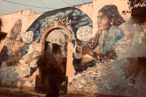 New Delhi: Bohemian Delhi Street Art Tour with Lake Cafe