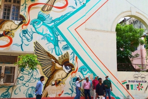 New Delhi : Tour à vélo du Lodhi Art District avec petit déjeuner