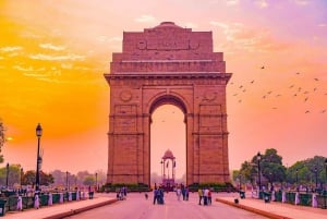 New Delhi: Privat heldagstur till gamla och nya Delhi