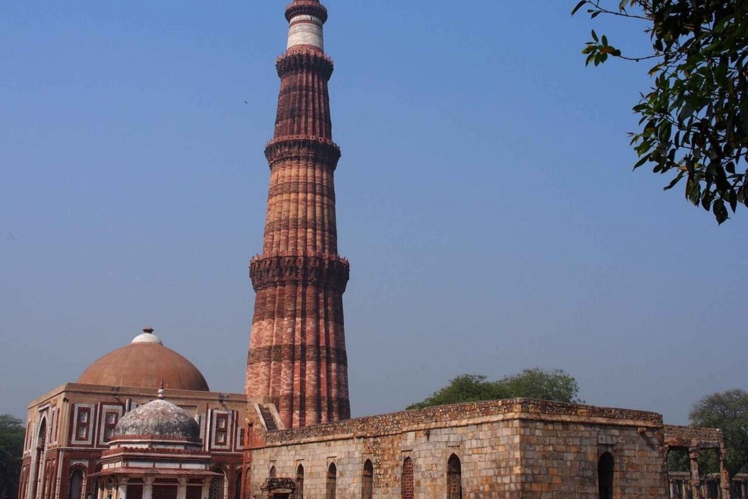 New Delhi : Billet d'entrée pour le Qutub Minar, sans passer par la file d'attente