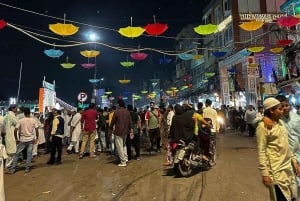 Gamle Delhi: Guidet street madtur med shopping i bil