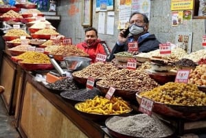 Old Delhi: tour gastronômico de comida de rua com compras de carro
