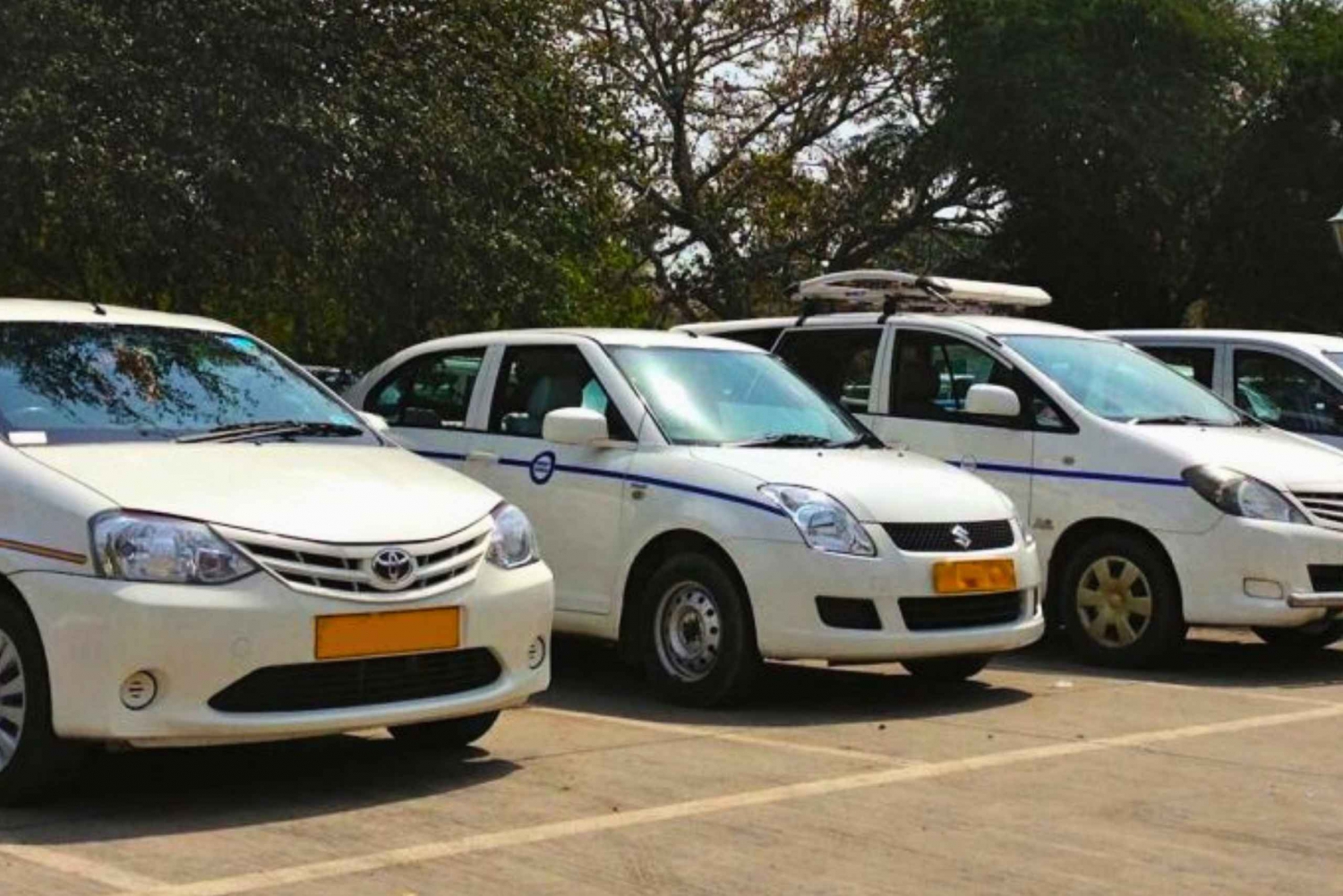 Enkelriktad transfer : Delhi/Agra/Jaipur med privat bil