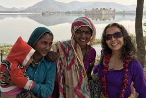 Excursão a pé pela herança da cidade rosa de Jaipur e comida de rua