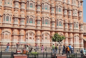 Excursão a pé pela cidade rosa com a gente (uma caminhada histórica em Jaipur)