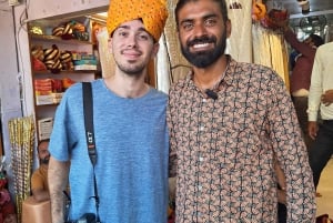 Excursão a pé pela cidade rosa com a gente (uma caminhada histórica em Jaipur)