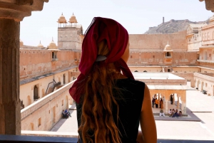 Jaipur: Tour privato di un giorno intero della città rosa, Patrimonio dell'Umanità