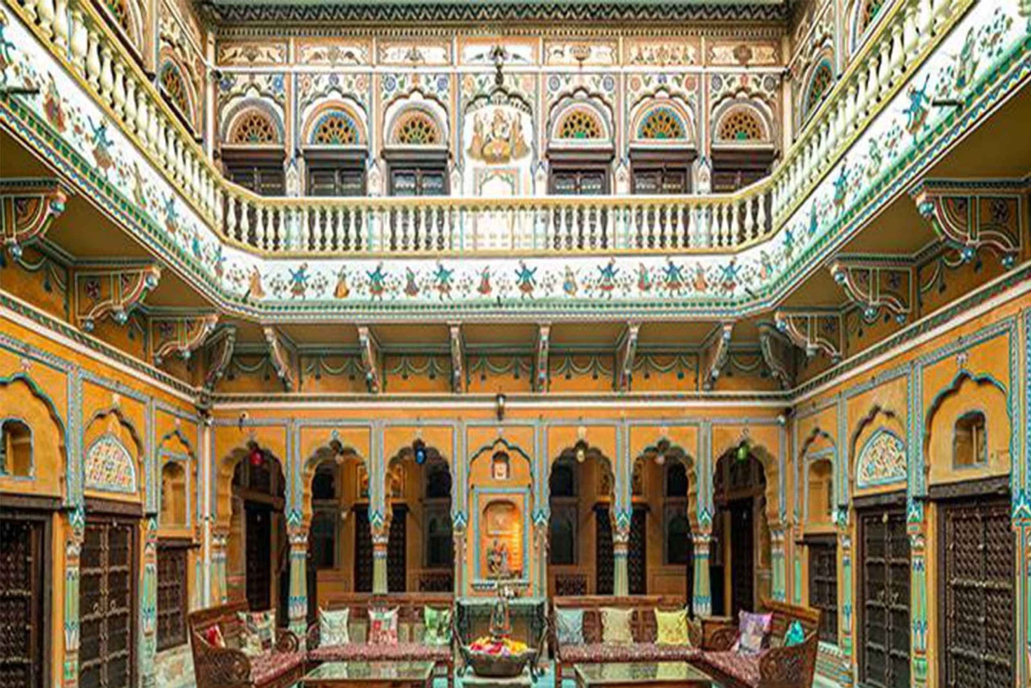 Privé dagtrip: De Haveli's van Mandawa