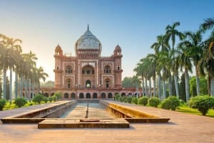 Privat heldagstur i det gamle og nye Delhi