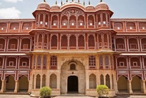 Jaipur: Passeio turístico de 1 dia e Hawa Mahal, excursão ao Palácio da Cidade