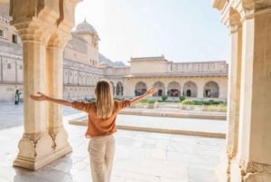 Jaipur: Passeio turístico de 1 dia e Hawa Mahal, excursão ao Palácio da Cidade
