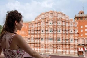Jaipur: Passeio turístico de 1 dia e Hawa Mahal, excursão ao Palácio da Cidade